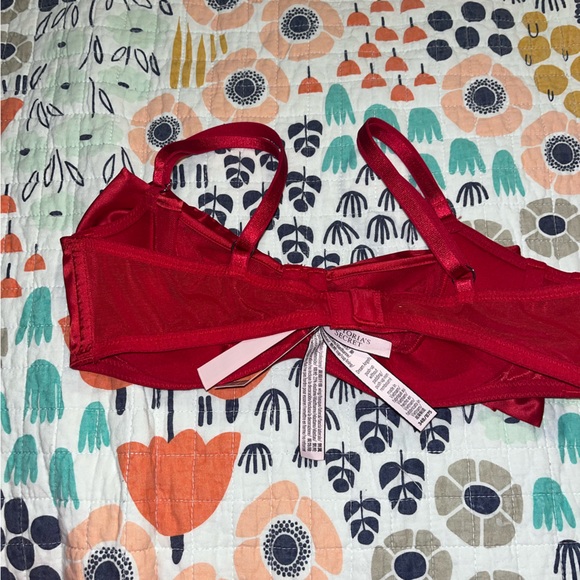 NWT Victoria’s Secret Dream Angels Wicked Unlined Bow Balconette Bra 34B‎ - Picture 8 of 9